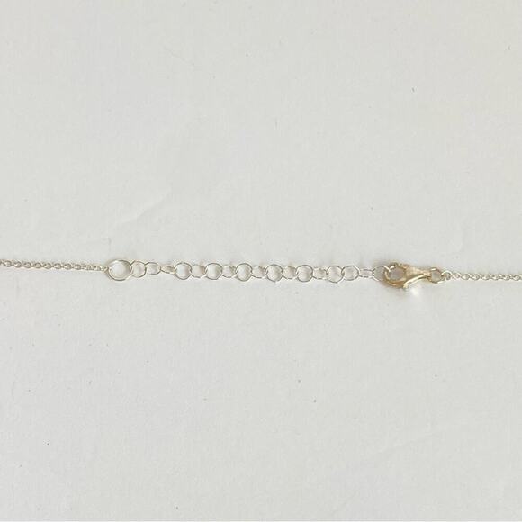 Sparrow Bird Necklace Sterling Silver Songbird Pendant Dainty Filigree Enamel - Picture 7 of 10